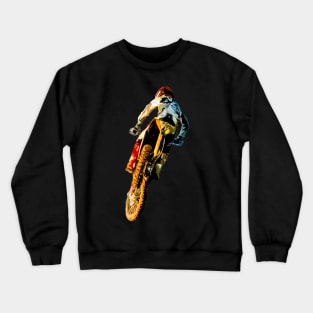 motocross Crewneck Sweatshirt